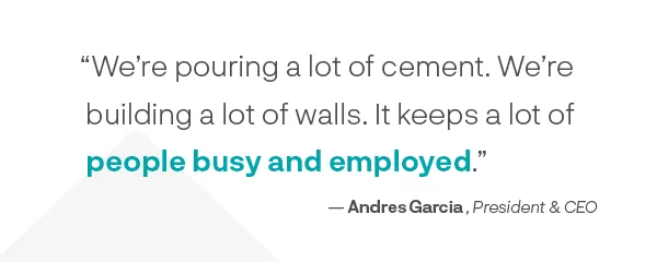 Quote from Andres Garcia